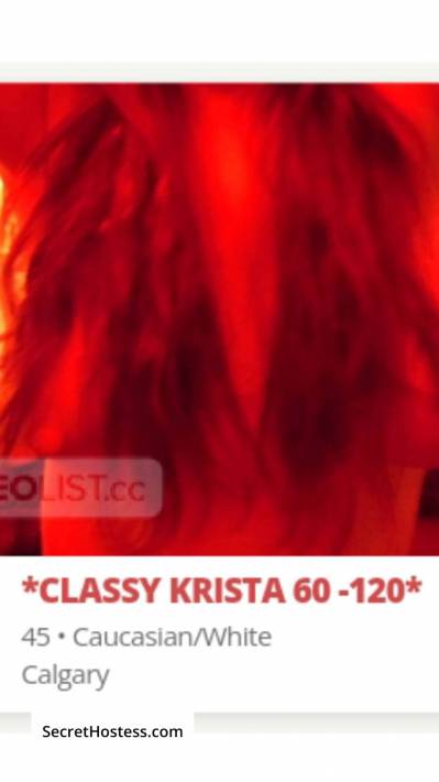 *CLASSY KRISTA 60-120* 45Yrs Old Escort 61KG 165CM Tall Calgary Image - 5