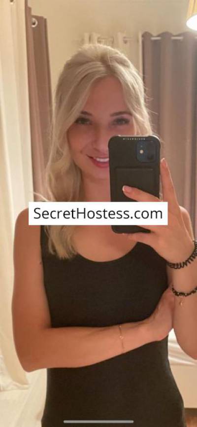 24 Year Old Caucasian Escort Split Blonde Blue eyes - Image 1