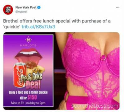 18 year old Escort in Mackay Our World Famous Lunch Time Quickie Deal! Mon - Fri, 12pm - 