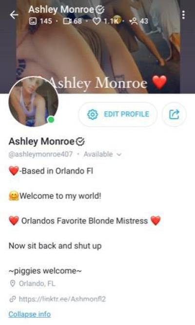 AshleyMonroe 35Yrs Old Escort 165CM Tall Orlando FL Image - 1