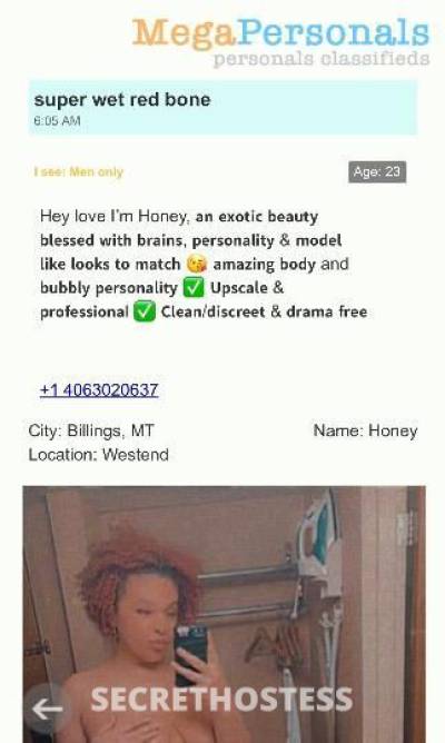 Honey 23Yrs Old Escort Billings MT Image - 2