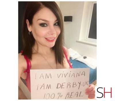 28 year old Latino Escort in Derby THE QUEEN OF A LEVEL 100% real Viviana Fox, Independent