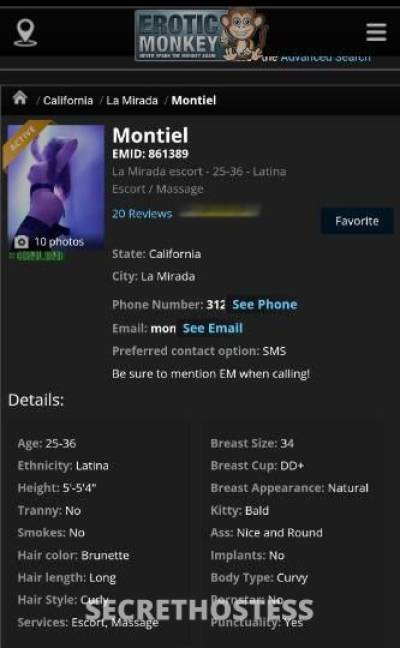 26Yrs Old Escort Orange County CA Image - 0