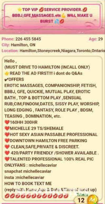 Michelle 29Yrs Old Escort Hamilton Image - 7