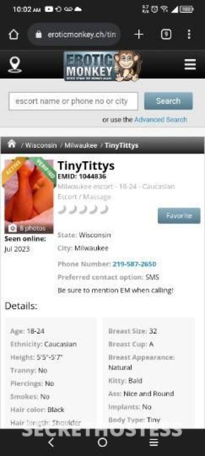 24Yrs Old Escort Milwaukee WI Image - 0