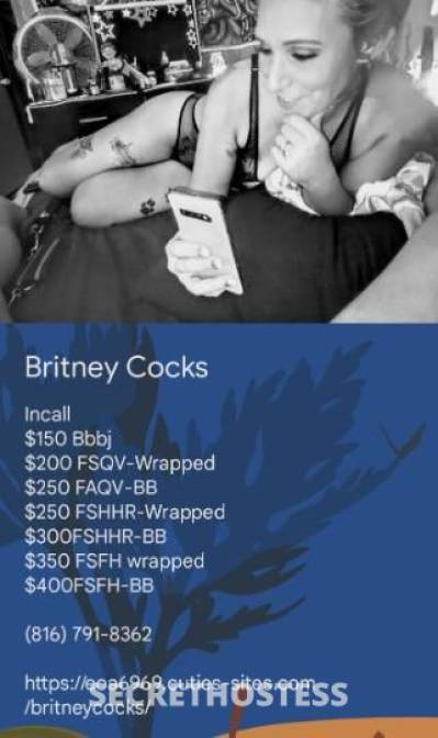 Britney Cocks 31Yrs Old Escort Kansas City MO Image - 0