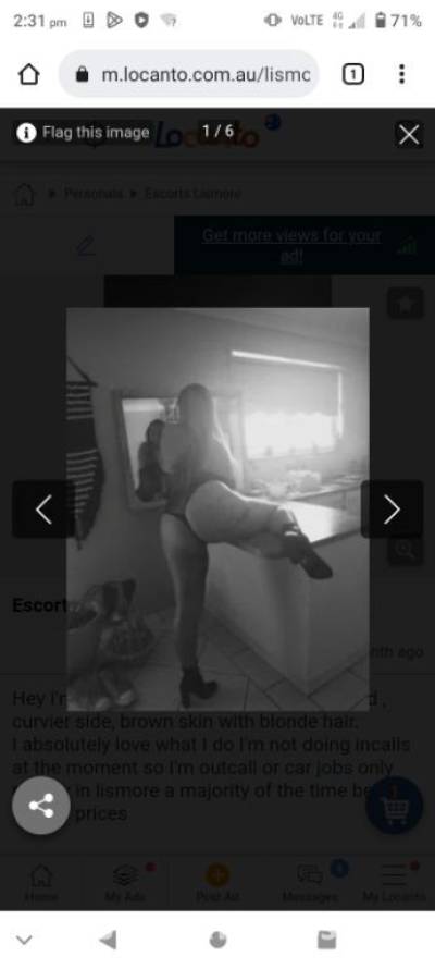Escort available in Lismore