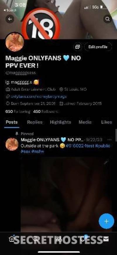Maggie 21Yrs Old Escort Saint Louis MO Image - 2