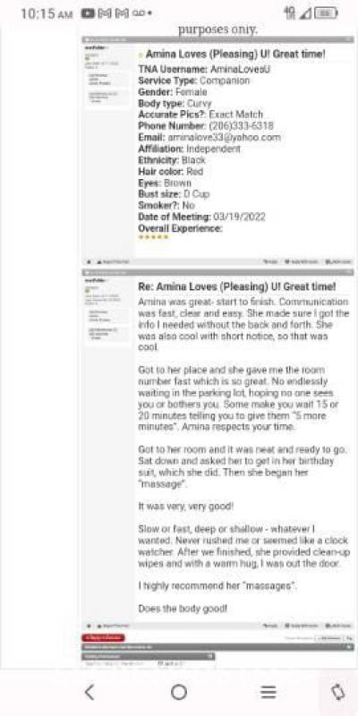 Amina 26Yrs Old Escort Tacoma WA Image - 1