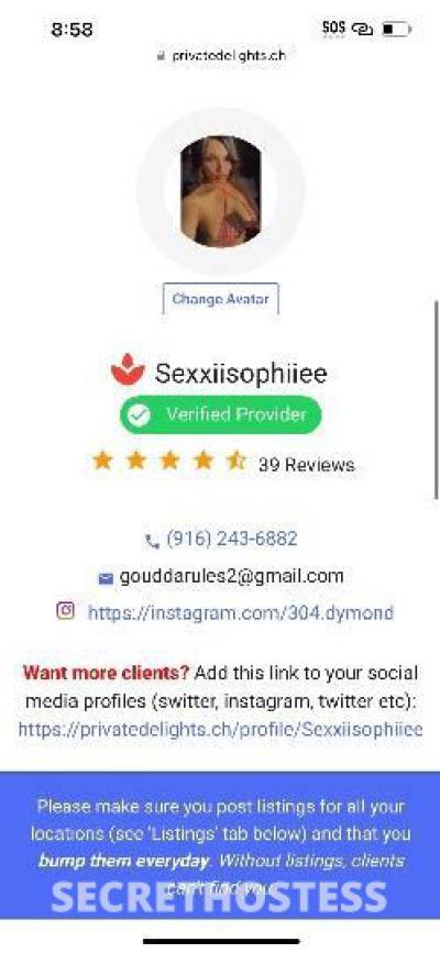 Sophie 24Yrs Old Escort San Jose CA Image - 2