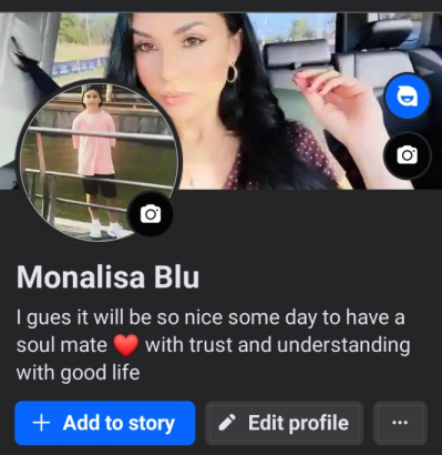 Add me up on Facebook Monalisa blu in Devonport