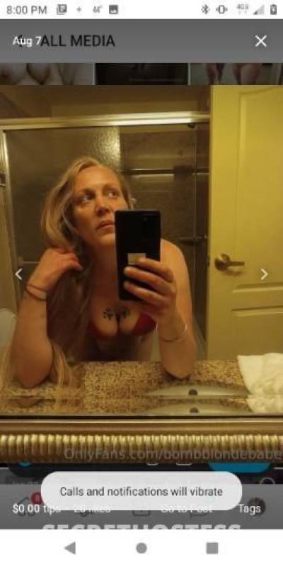 BlondeBombBabe 38Yrs Old Escort Pittsburgh PA Image - 0