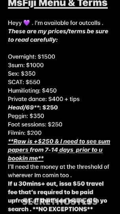 Only available for $250 head sessions in Milwaukee WI