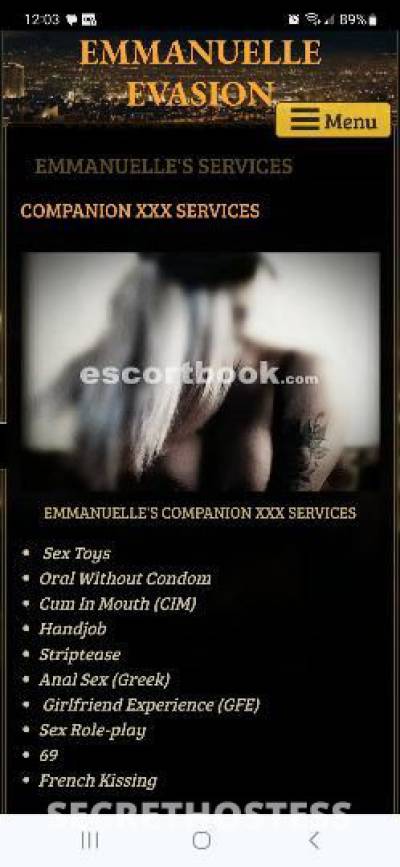 EmmanuelleEvasion 29Yrs Old Escort 153CM Tall Ottawa Image - 3