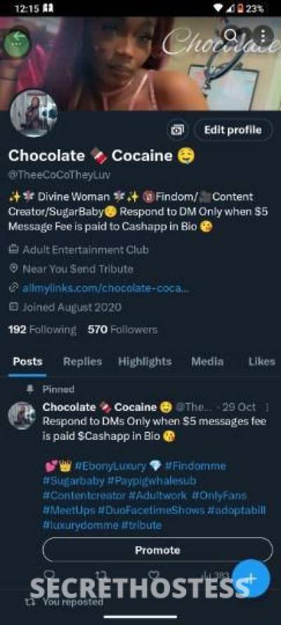 ChocolateCoCaine 30Yrs Old Escort Stockton CA Image - 10