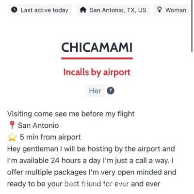 CHICAMAMI 20Yrs Old Escort San Antonio TX Image - 3