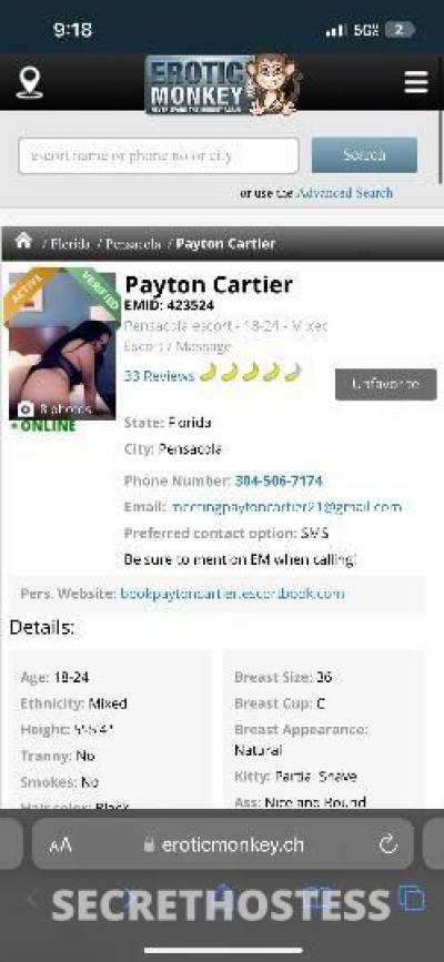 Payton 26Yrs Old Escort Pensacola FL Image - 3