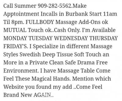 36 year old Escort in San Fernando Valley CA xxxx-xxx-xxx REAL 46G PICS FULLBODY 1HOUR MASSAGE CARAMEL 