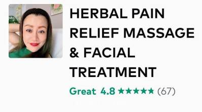Herbal Pain Relief Massage &amp; Facial Treatment in Sacramento CA
