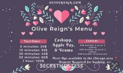 OliveReign 23Yrs Old Escort Chicago IL Image - 10