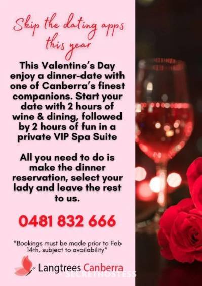 Give Yourself the VIP Treatment this Valentines Day in Canberra