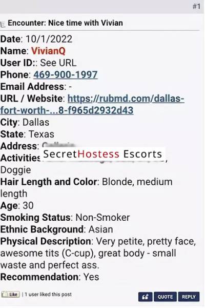 27Yrs Old Escort 47KG 154CM Tall Dallas TX Image - 4