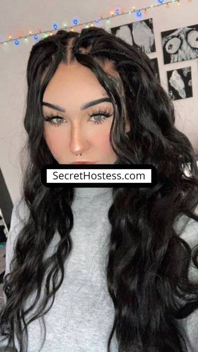 21 Year Old Caucasian Escort independent escort girl in: Prague Black Hair Gray eyes - Image 5