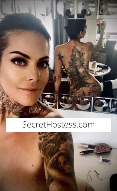 .Czech Tattoo Model escaped to OZ in Sydney