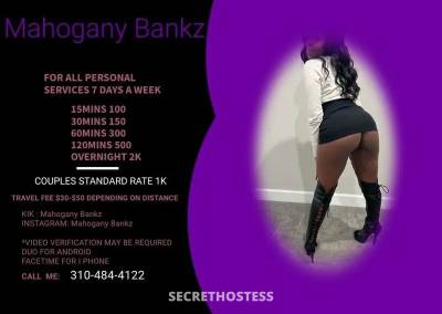 Mahogany Bankz 22Yrs Old Escort 40KG Houston TX Image - 1