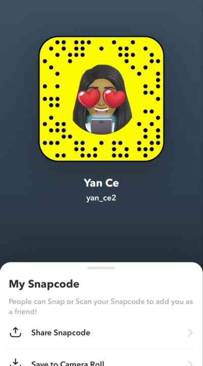 My Snapchat is =  yan_ce2 in New York