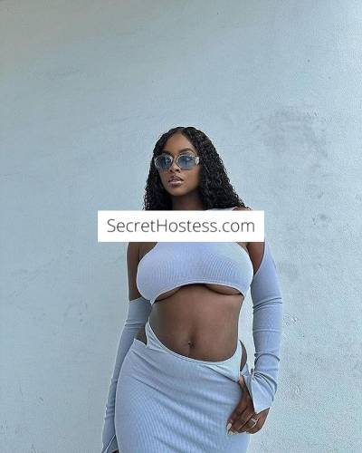 Hazel the black, african ebony, slim thick, busty, curvy and in Singapore