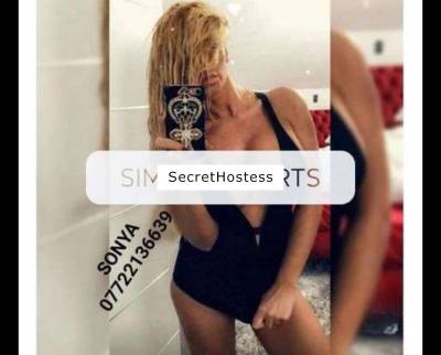 25 year old Escort in Cambridge Sonya, the stunning blonde, has returned to town! She is 
