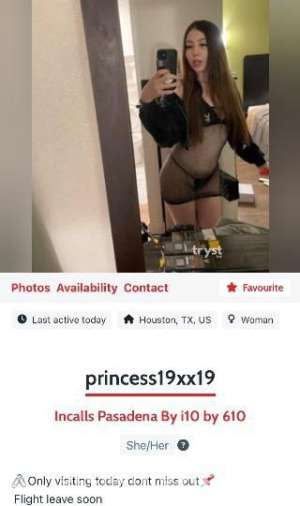 19Yrs Old Escort Houston TX Image - 0