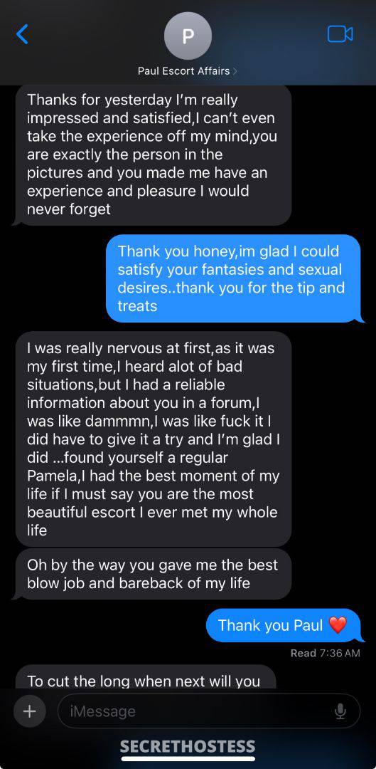 Pamela 24Yrs Old Escort Size 7 167CM Tall Vaughan Image - 3