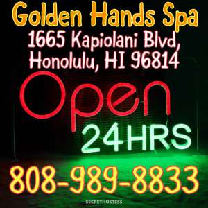 Golden Hands Spa Royal Treatment & Relaxation Awaits in Honolulu HI