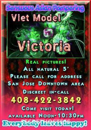 Discreet Asian Playmate Victoria Offers Top-Tier Massage  in San Jose CA