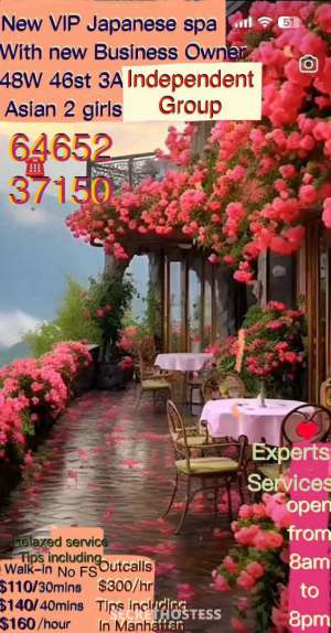 21 year old Asian Escort in Manhattan NY Experience Pure Bliss and Relaxation with Asian Japanese 