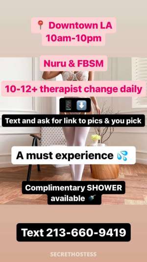 21 year old Escort in Los Angeles CA New Spa Open Flat Rate Massages by Select Girls, Shower, and