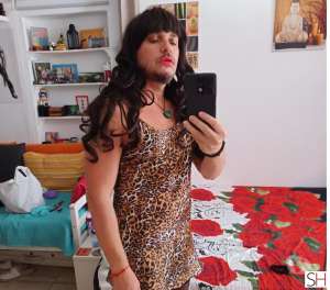 Crossdresser in Cork city in a private place in September in South West