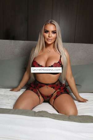 24 year old English Escort in Canary Wharf - E14 London Scarlet - British, Blonde, Busty, Blue eyed Barbie