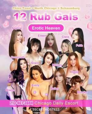 12 Rub Gals In Chicago Daily Escortxxxx-xxx-xxx in Chicago IL