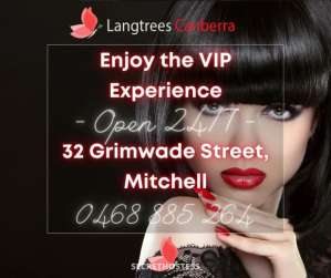 18 year old Escort in Canberra Langtrees Canberra - Enjoy the VIP Experience - OPEN 24/7
