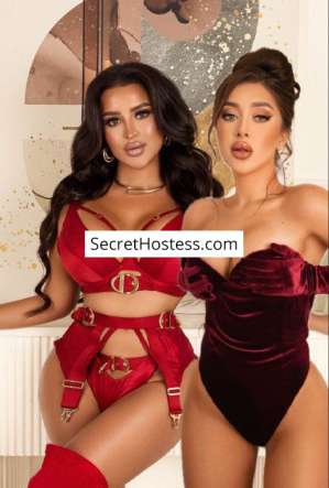22 year old Caucasian Escort in Riyadh Angelina &amp; Tina "duo with girl", 