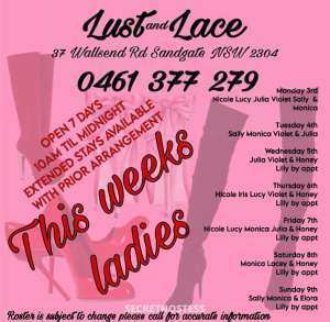 30 year old Escort in Newcastle 37 Wallsend Rd SANDGATE is now LUST and LACE, Sandgate