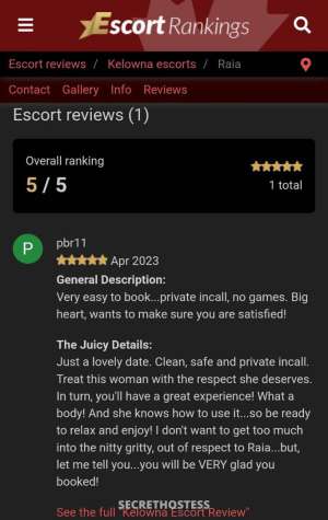 Raia 34Yrs Old Escort Kelowna Image - 2