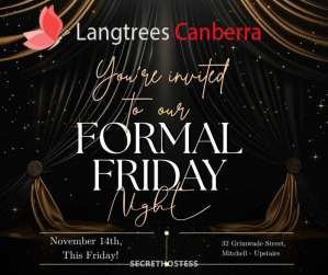 18 year old Escort in Canberra Black Tie Friday Langtrees VIP Canberra