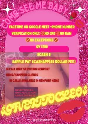 Cleo 22Yrs Old Escort Hampton VA Image - 2