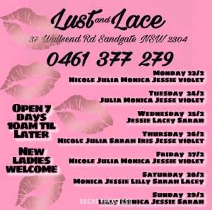 30 year old Escort in Newcastle 37 Wallsend Rd SANDGATE is now LUST and LACE, Sandgate