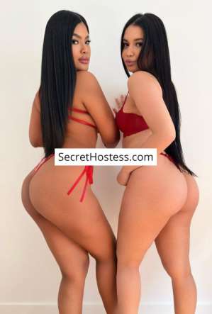 Dulce &amp; Ambar "duo with girl", Agency 23 year old Escort in Paris