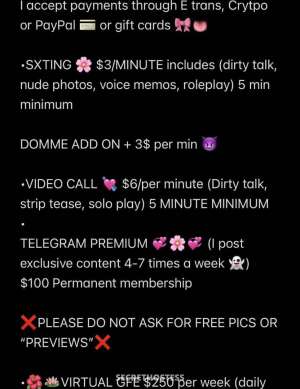 Online sexting and video calls 24 year old Escort in Skeena